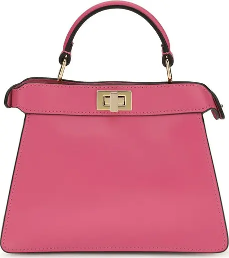 Multicolor Calf Leather Bos Taurus Handbag