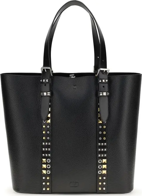 Black Calf Leather Bos Taurus Shoulder Bag