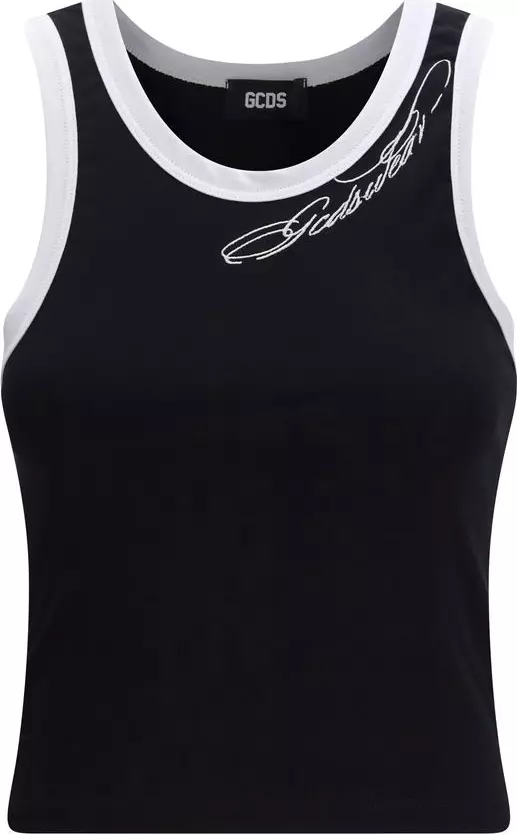 Black Cotton Tank Tops