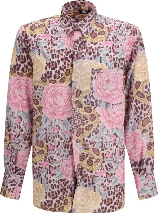 Multicolor Polyester Pattern Shirt