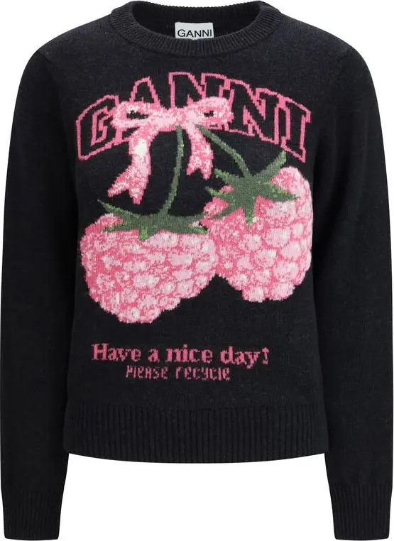 Gray Polyamide Sweatshirt