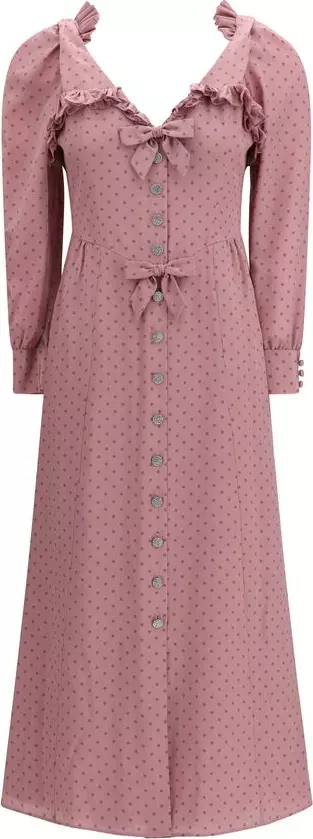 Multicolor Silk Casual Dress