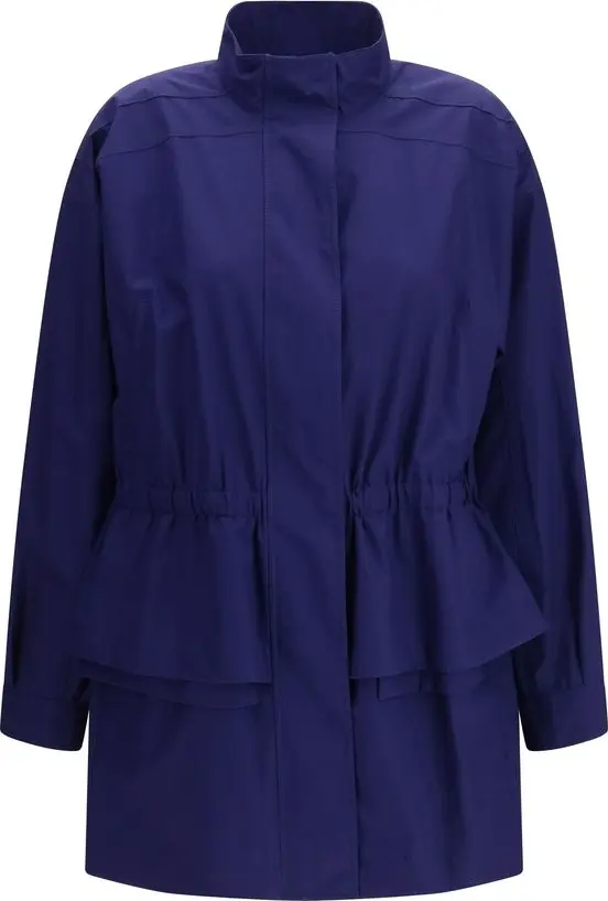 Blue Cotton Parka