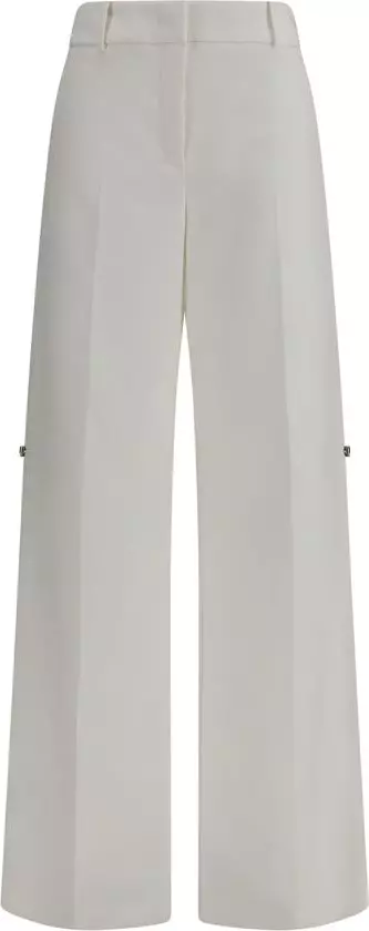 White Cotton Pants