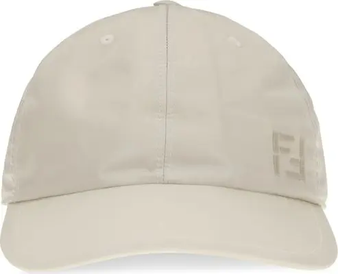 Beige Nylon Cap (Baseball Hat)