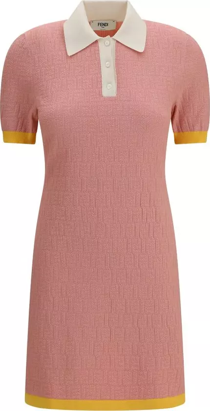 Multicolor Polyamide Casual Dress
