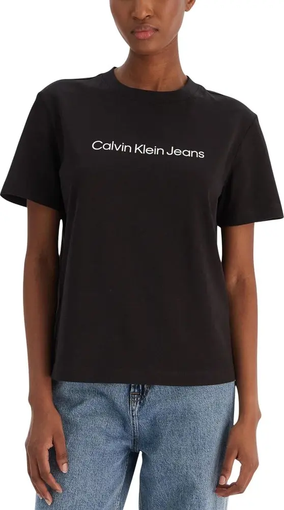 Black Cotton T-Shirt