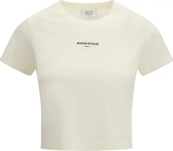 Beige Cotton T-Shirt