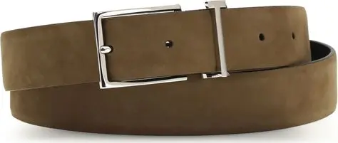 Brown Calf Leather Bos Taurus Regular Belt