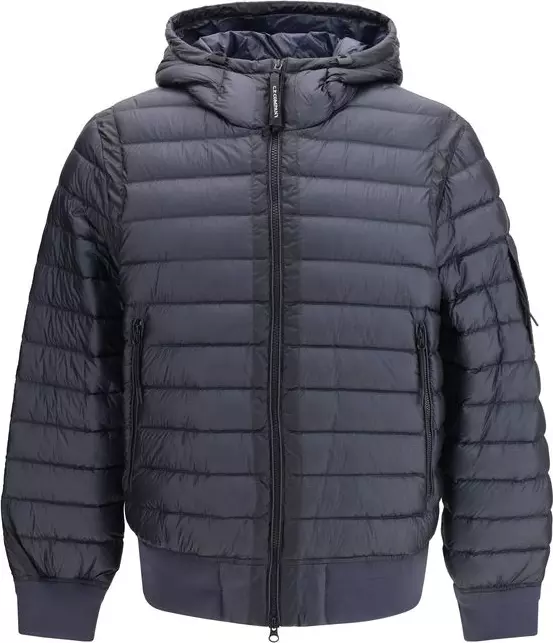 Blue Polyamide Shell Jacket