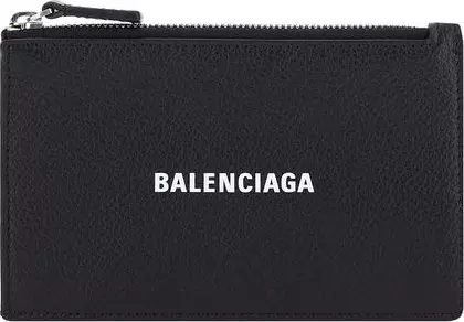Black Calf Leather Bos Taurus Wallet