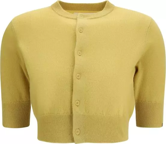 Bicolor Cashmere Cardigan