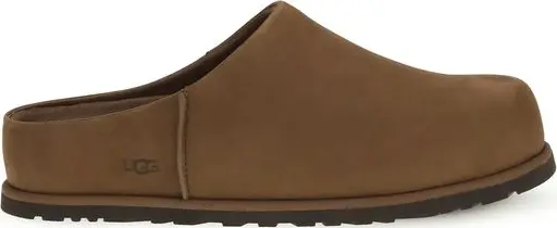 Brown Calf Leather Bos Taurus Mules