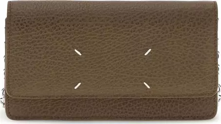 Brown Calf Leather Bos Taurus Wallet