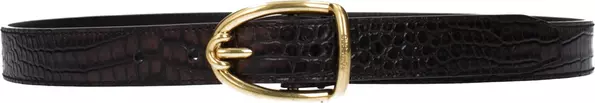 Brown Leather Regular Belt