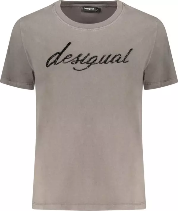 Grigio Cotton Women T-Shirt