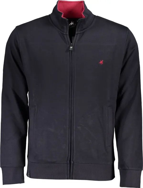 Blue Cotton Men's Sweatshirt
