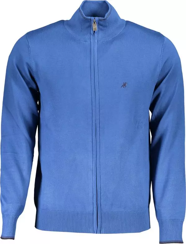 Black Viscose Men Sweater