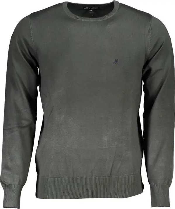 Green Viscose Men's Sweater