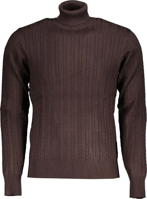 Marrone Viscosa Uomo Maglia