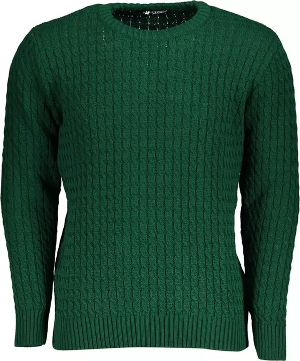 Verde Acrylic Men Sweater