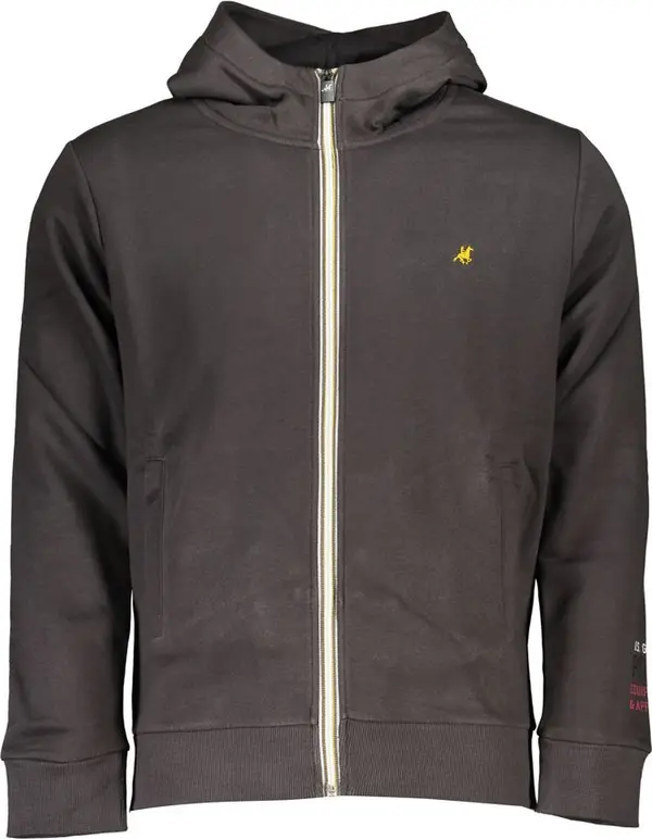 Grigio Cotton Men Sweatshirt