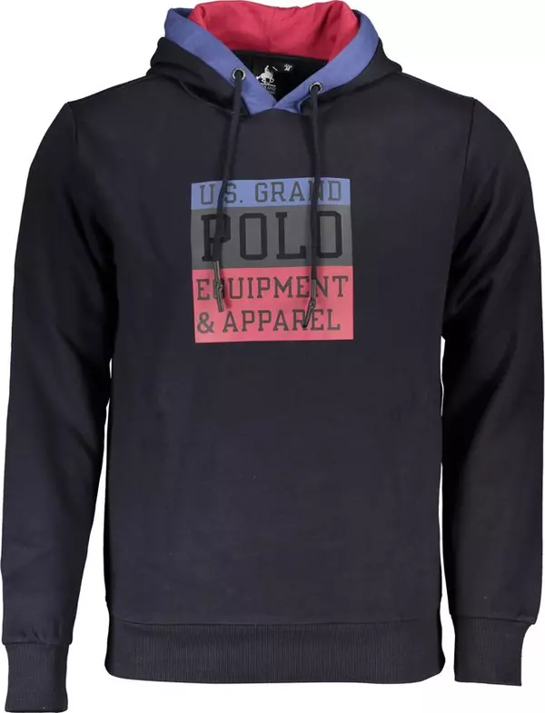 Blue Cotton Mens Sweatshirt