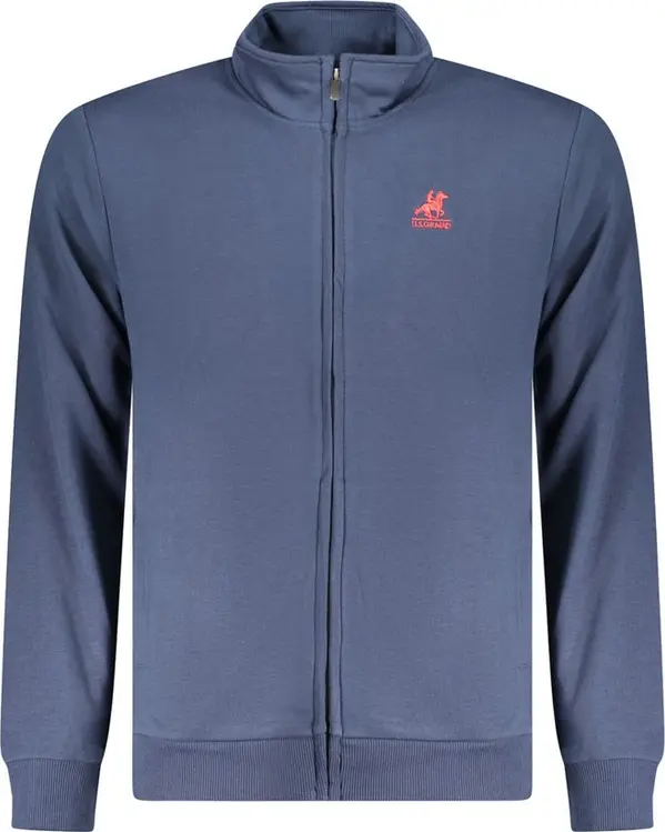 Blue Cotton Men's Sweatshirt