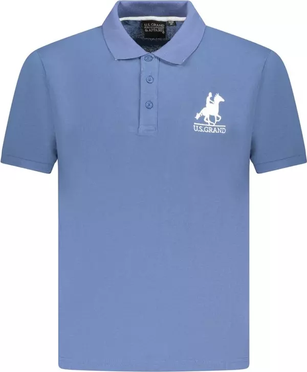 Blu Cotton Men Polo
