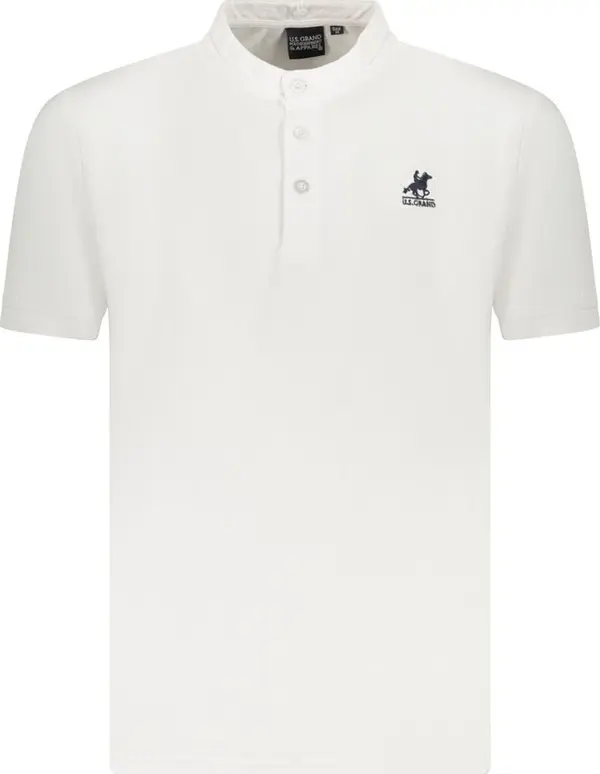 White Cotton Men's Polo Shirt