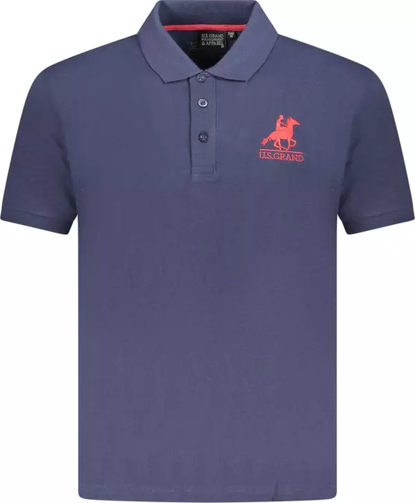 Blu Cotton Men Polo