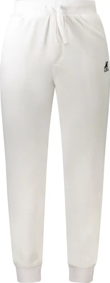 White Cotton Men's Sweatpant