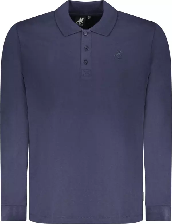 Blu Cotton Men Polo