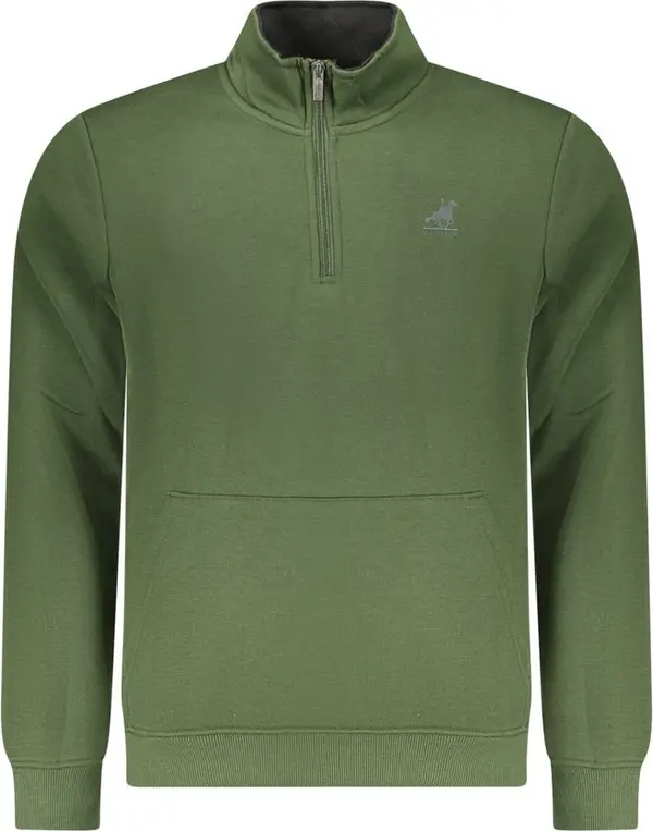 Verde Polyester Men Sweatshirt