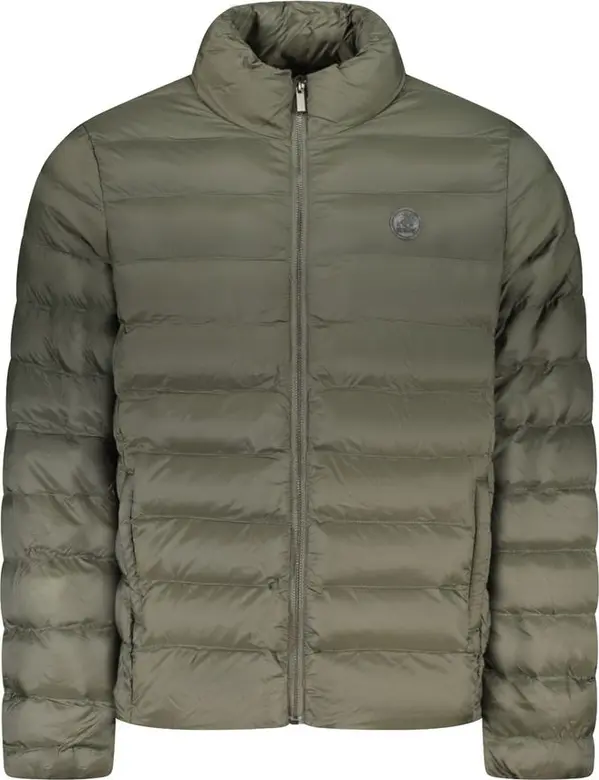 Verde Polyester Men Jacket