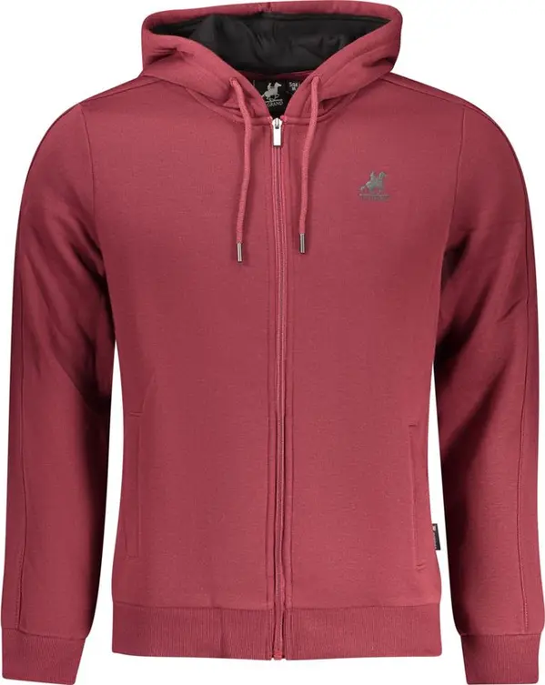 Red Cotton Men's Sweatshirt