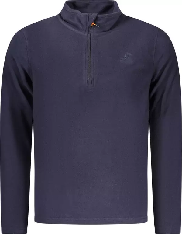 Blue Polyester Men's Sweatshirt
