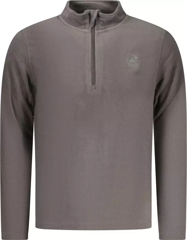 Grigio Polyester Men Sweatshirt