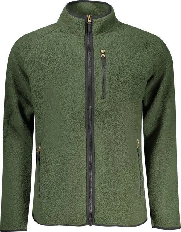 Verde Polyester Men Sweatshirt