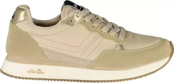 Beige Polyurethane Women Sneaker