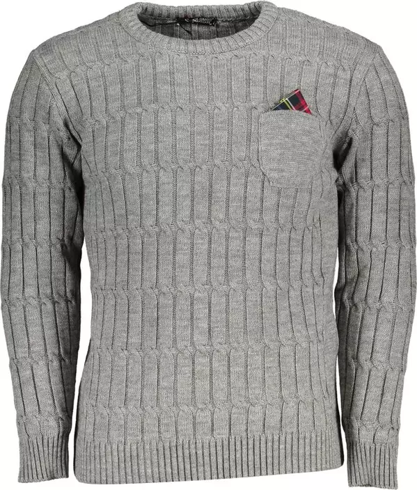 Grigio Acrylic Men Sweater