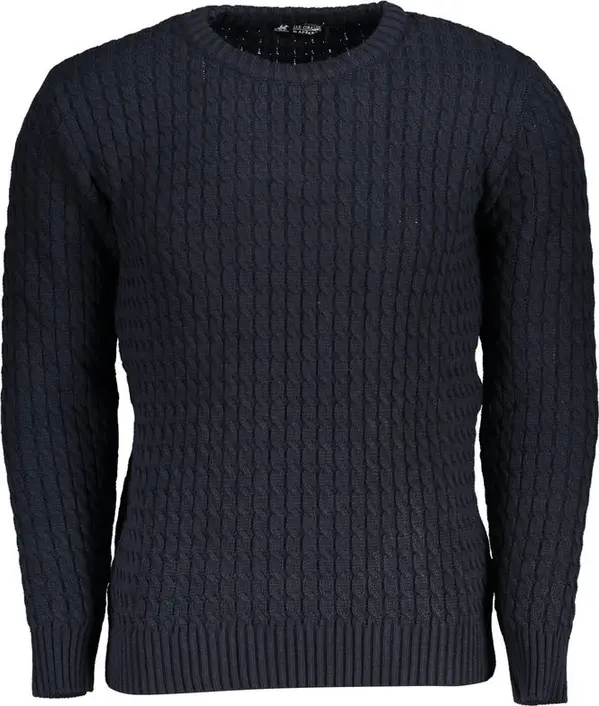 Blu Acrylic Mens Sweater