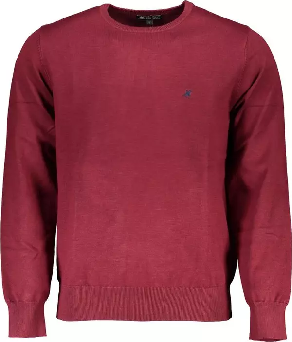 Rosso Viscosa Uomo Sweater