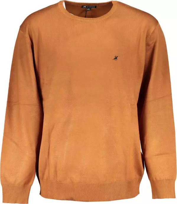 Marrone Viscosa Mens Sweater