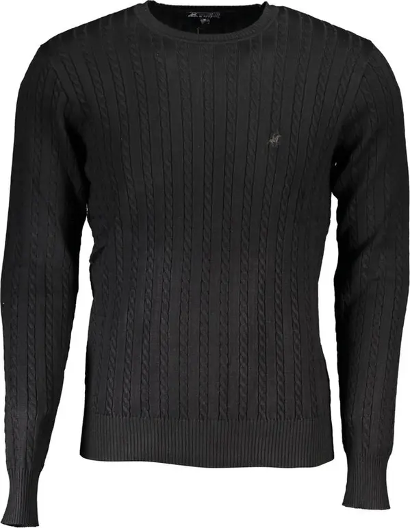 Nero Viscosa Men Sweater