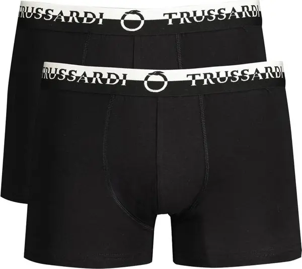 Black Cotton Men's Boxer