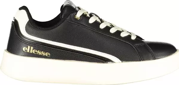 "Nero Polyurethane Women Sneaker"