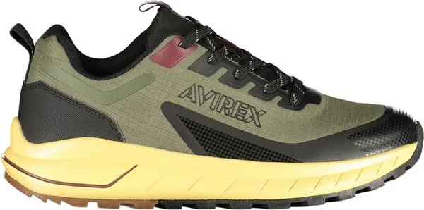 Verde Poliestere Men Sneaker