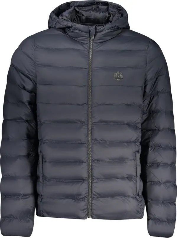 Blu Polyester Mens Jacket