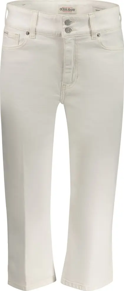 Bianco Cotton Women Capri